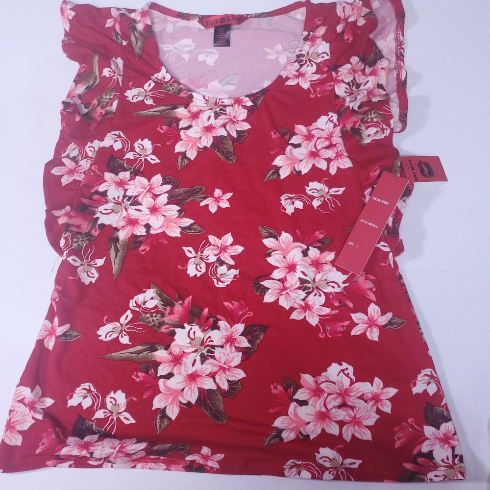 Hot Kiss Sleeveless Top Y2K